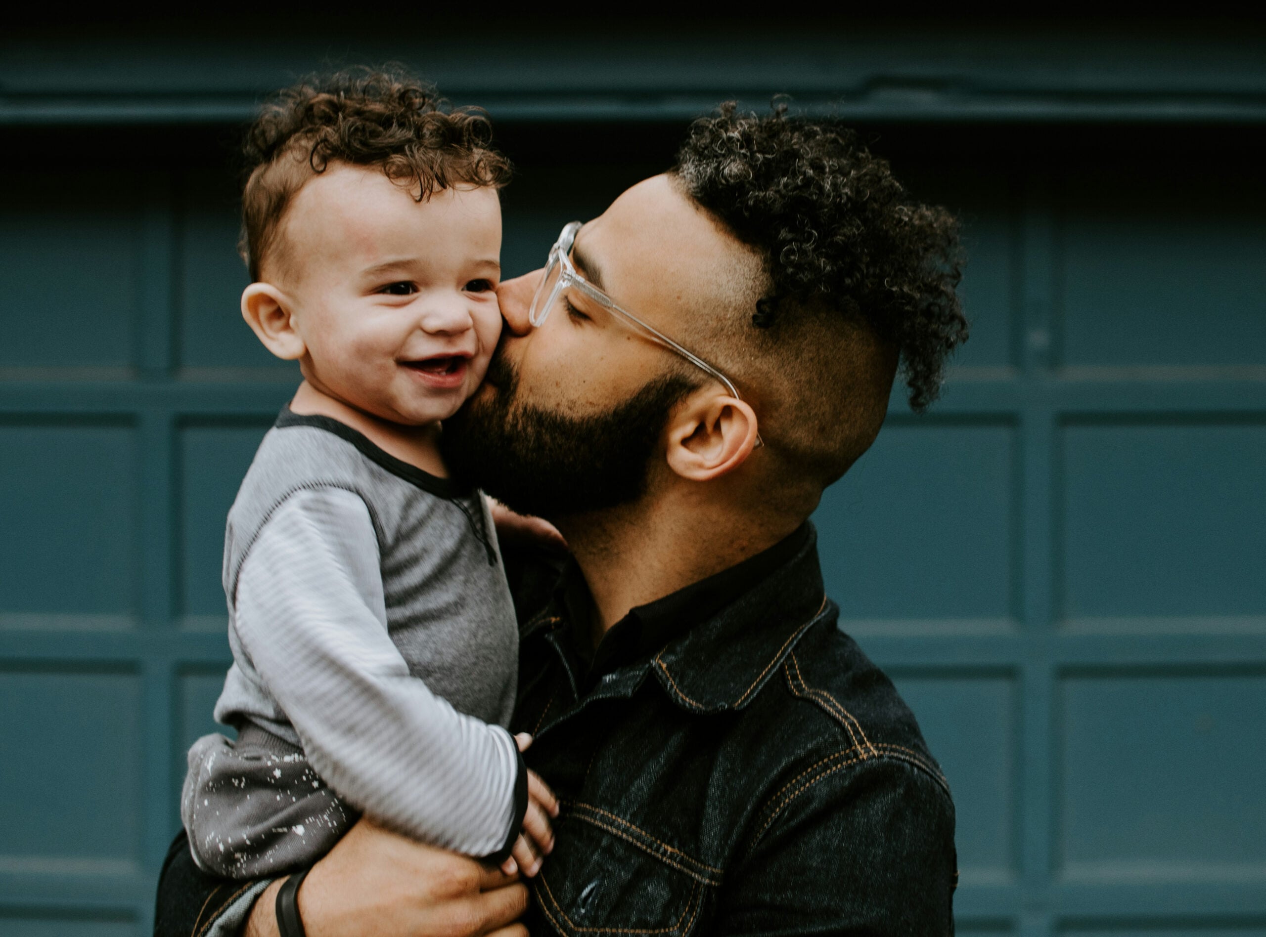 Parent and child spending time together